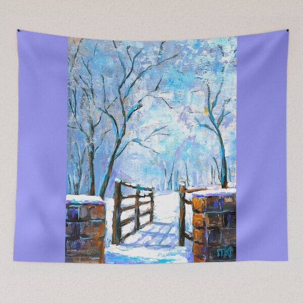 Item preview, Winter Gate designed and sold by MariannaKoosArt.