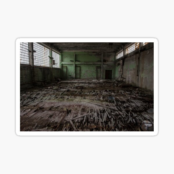 Item preview, chernobyl pripyat gym  designed and sold by rusticspoon.