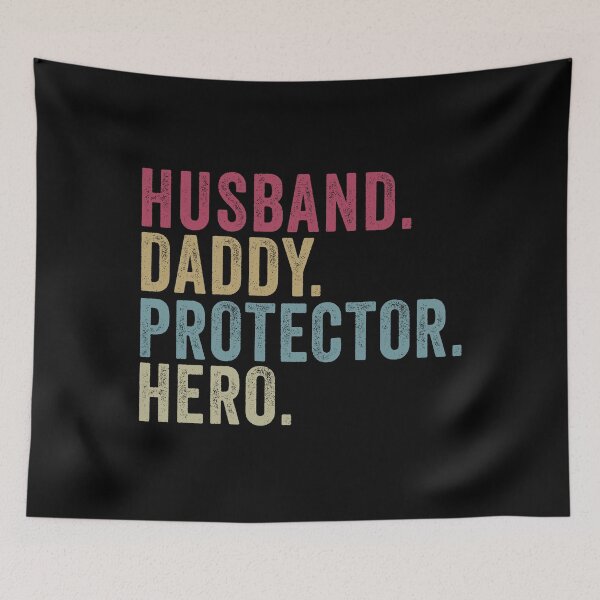 Item preview, Husband Daddy Protector Hero Dad Father's Day designed and sold by joykart.