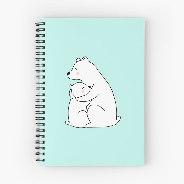 Item preview, Polar bear hugs baby bear designed and sold by IrinaOstapenko.