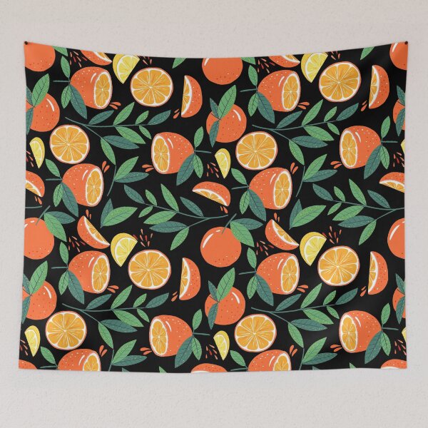 Item preview, Orange Fruit Pattern designed and sold by virillanissa.
