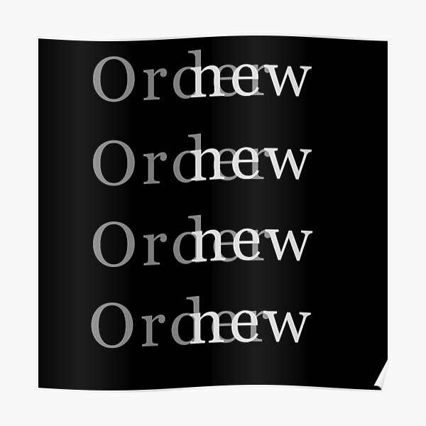 New Order Low Life Poster By Runtrarayman Redbubble