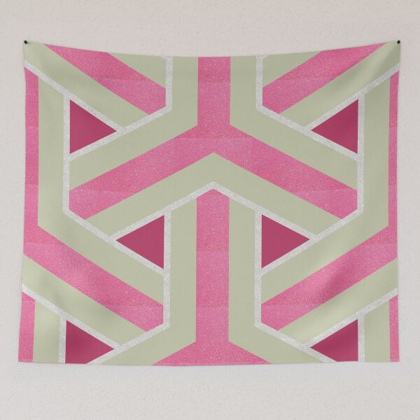 Item preview, Interwovenly  Pinky Pattern -- Version 2 designed and sold by vortexatelier.