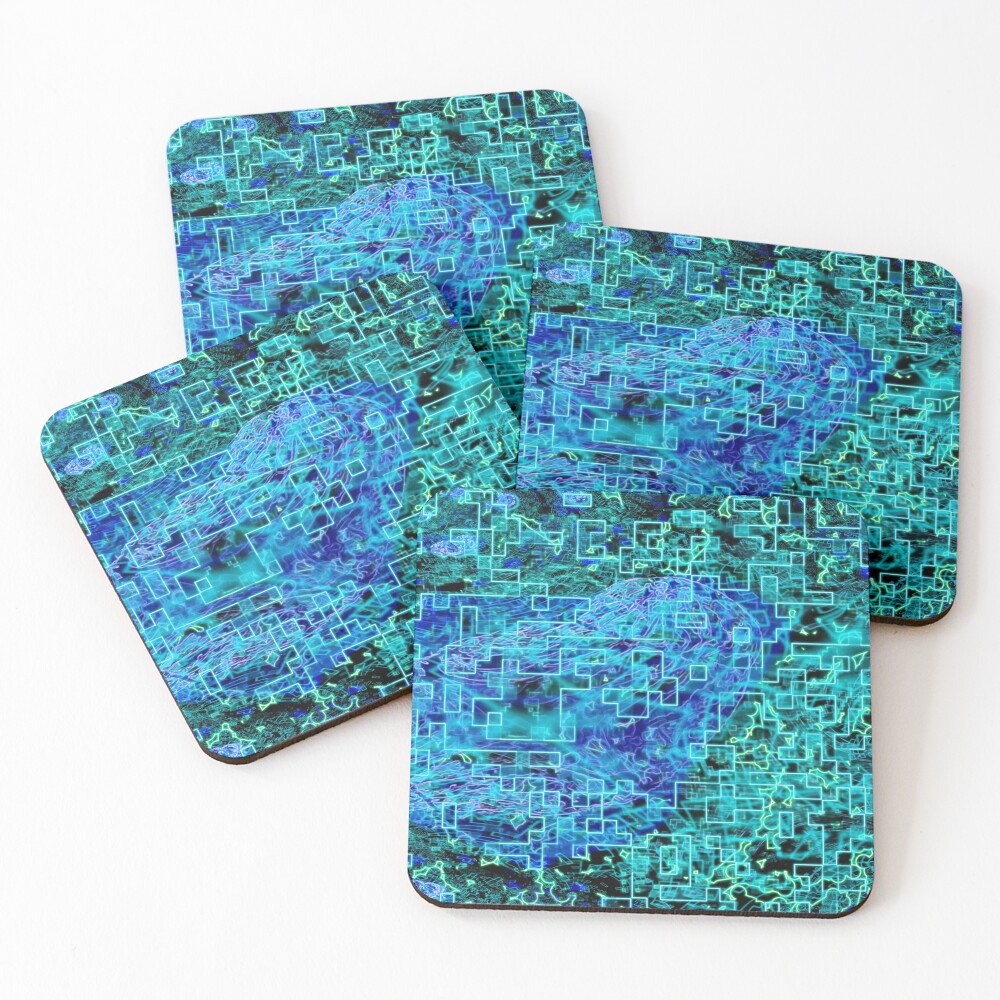 Item preview, Coasters (Set of 4) designed and sold by findingNull.