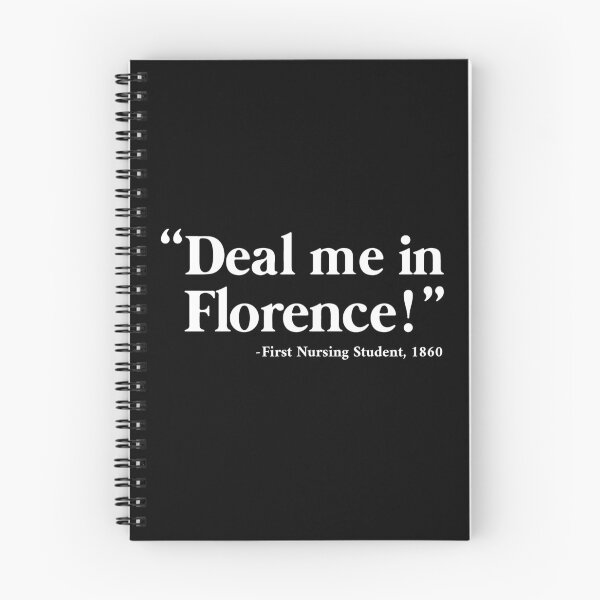 Item preview, Deal Me in Florence Nurse Funny Nurse Graduation Nursing School designed and sold by joykart.