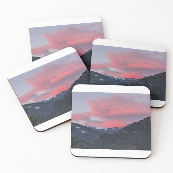 Item preview, Moutain Sunrise Pink Clouds designed and sold by BenjaminC13.