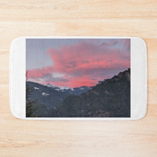 Item preview, Moutain Sunrise Pink Clouds designed and sold by BenjaminC13.