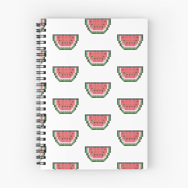 Item preview, Sandía de 8 bits de píxeles designed and sold by NemJames.