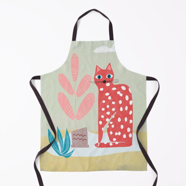 Item preview, Red Dotted Cat designed and sold by mirimo.