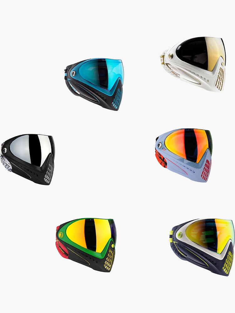 "dye I4 mask collection" Sticker for Sale by TheG1zzard Redbubble