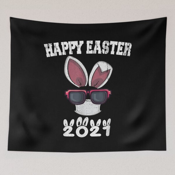 Item preview, Happy Easter Bunny Mask 2021 Easter  designed and sold by melisenda.