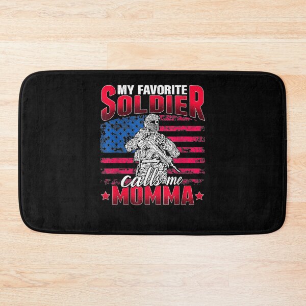 Item preview, My Favorite Soldier Calls Me Momma Us Flag Military Mother  designed and sold by melisenda.