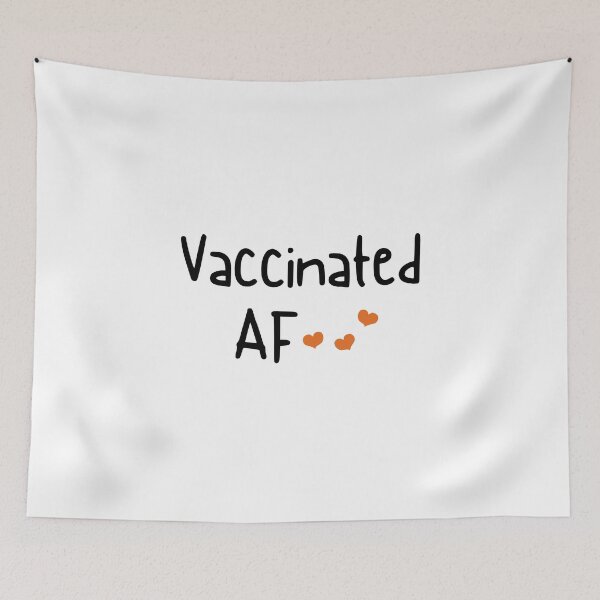 Item preview,  vaccinated af, vaccine shirt designed and sold by blkstore.