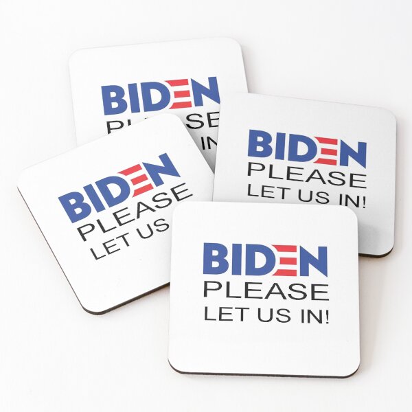 Item preview, Biden Please let us in designed and sold by DOKU_TEAM SHIRT.
