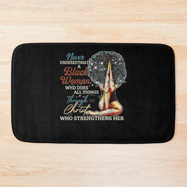 Item preview, Never Underestimate A Black Woman Who Does All Things  designed and sold by melisenda.