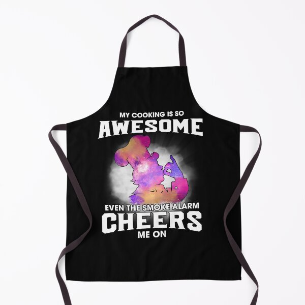 Item preview, My cooking is so awesome even the smoke alarm cheers me on designed and sold by Lexy Oh.