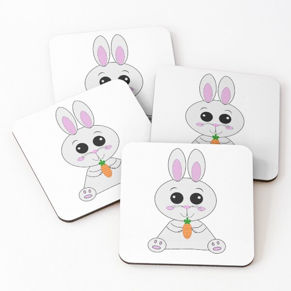 Item preview, Easter Egg Hunter Bunny With Carrot  designed and sold by SparkleLiveLife.