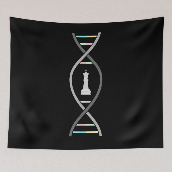Item preview, Chess Gift With King Chess Piece For Men With Dna  designed and sold by melisenda.