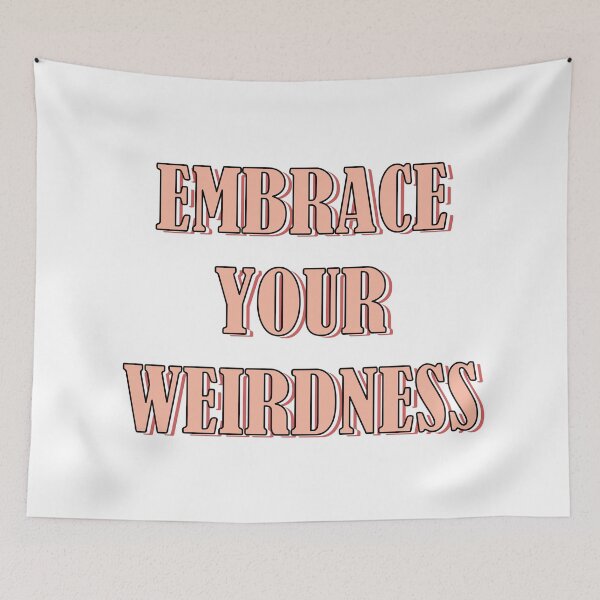 Item preview, Embrace your weirdness designed and sold by Mandala & More.