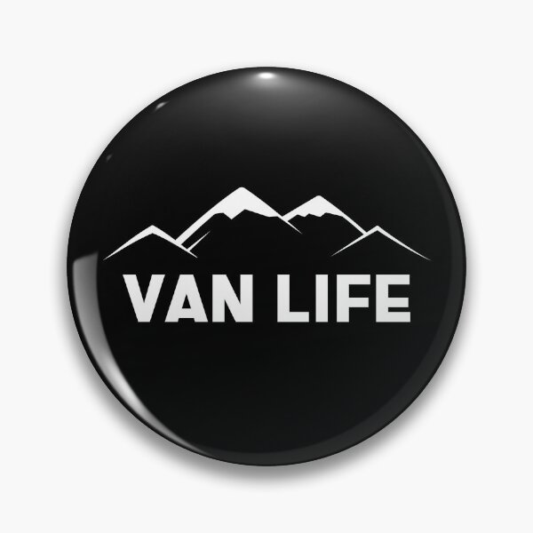 Item preview, Van Life Mountain Range White Graphic designed and sold by DARBOL-DESIGN.