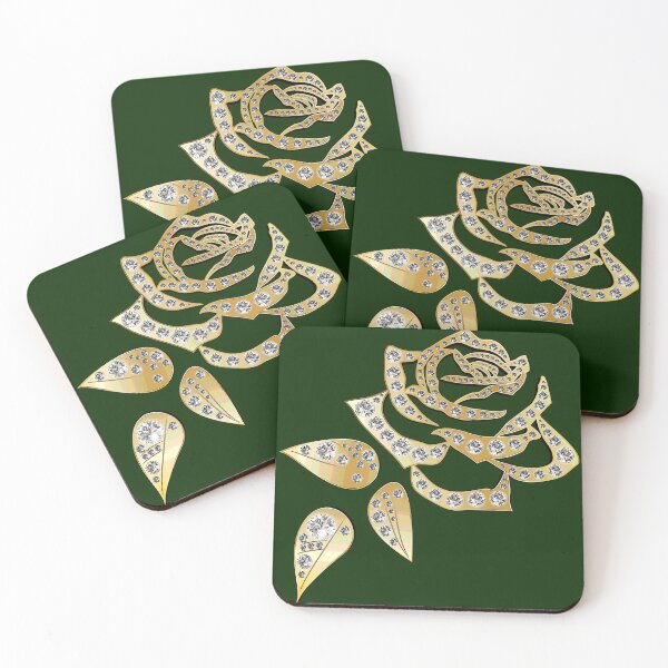 Item preview, Gold-diamond flower designed and sold by Eshan91.
