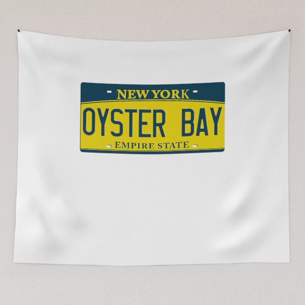 Item preview, Oyster Bay New York License Plate designed and sold by bridgedesign.