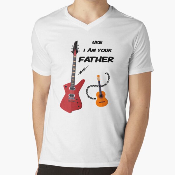 I Am Your Father Geek Style Tshirt Funny Ukulele Guitar T-Shirt 100% Cotton  Men's Novelty T Shirt Summer Soft Clothing - AliExpress