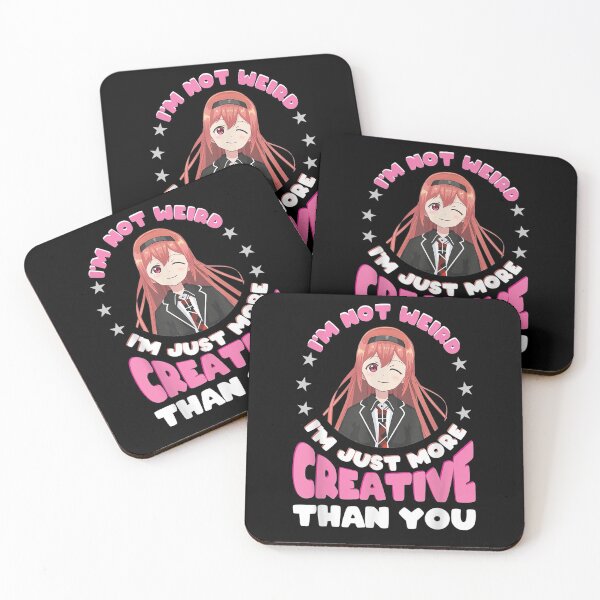 Item preview, I'm Not Weird I'm Just More Creative Than You Cool Anime  designed and sold by melisenda.