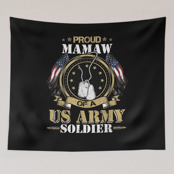 Item preview, Proud Mamaw Of A Us Army Soldier Funny Military Pride  designed and sold by melisenda.
