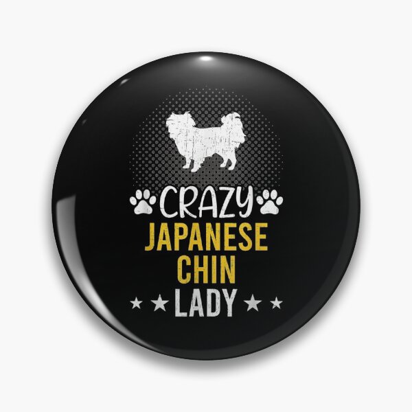 Item preview, Crazy Japanese Chin Lady Dog Lover  designed and sold by melisenda.