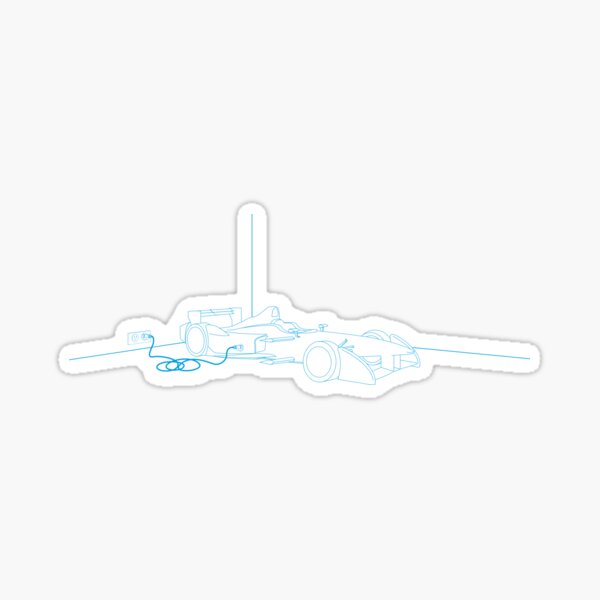 Plug in Racing Sticker