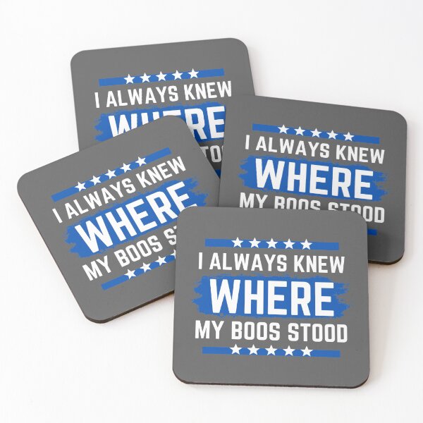 Item preview, I ALWAYS KNEW WHERE MY BOOS STOOD DESIGN designed and sold by BeenTees.