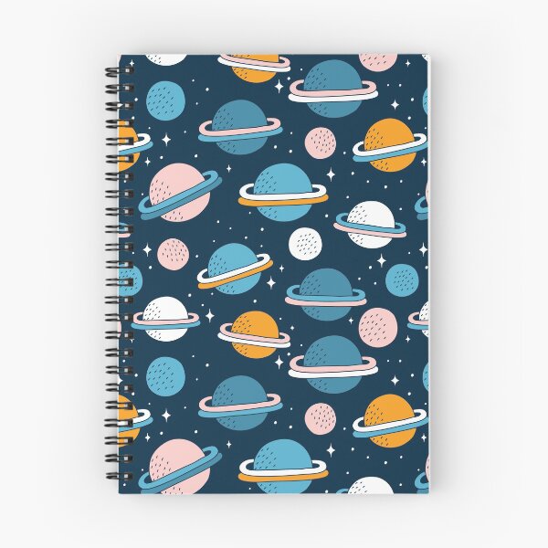 Item preview, Space Aesthetic Planet and Stars Blue Background designed and sold by DesignLabMedia.