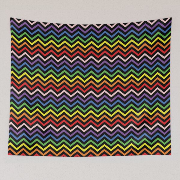 Item preview, Rainbow Colors Chevron Pattern designed and sold by virillanissa.