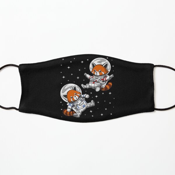 Red Panda Bear Astronauts Kids Mask