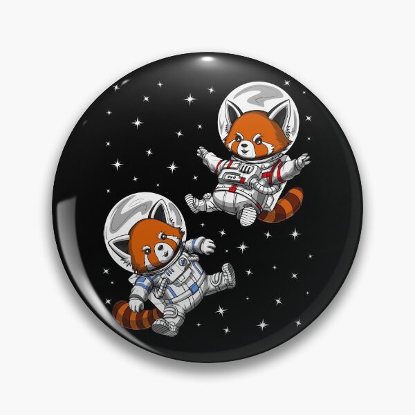 Item preview, Red Panda Bear Astronauts designed and sold by underheaven.