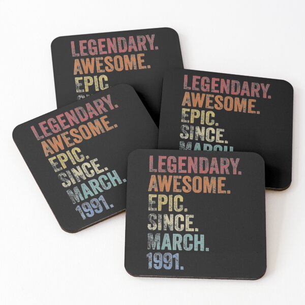 Item preview, 30th Birthday Gift For Men Women March 1991 30 Year Old  designed and sold by melisenda.