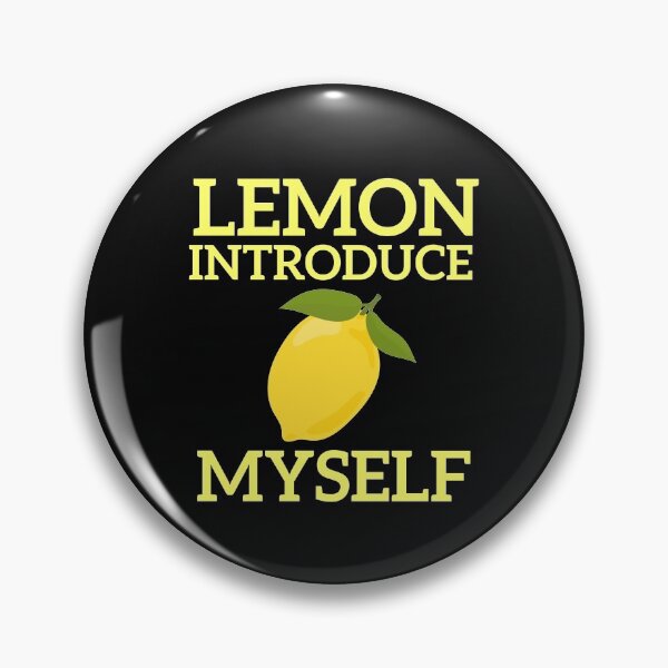 Item preview, Lemon Introduce Myself designed and sold by BousboulaStorie.