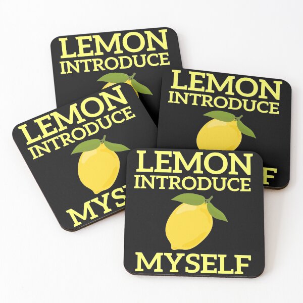 Item preview, Lemon Introduce Myself designed and sold by BousboulaStorie.