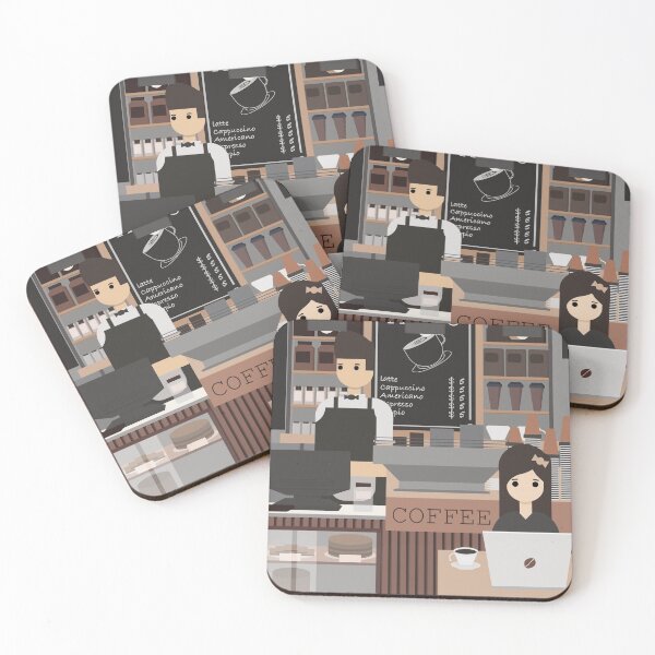 Item preview, Work and Coffee designed and sold by JerickBravo.