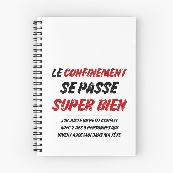 Aperçu de l'œuvre Le confinement se passe SUPER BIEN créée et vendue par LT-Design.