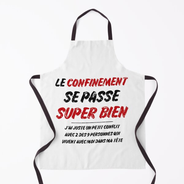 Aperçu de l'œuvre Le confinement se passe SUPER BIEN créée et vendue par LT-Design.