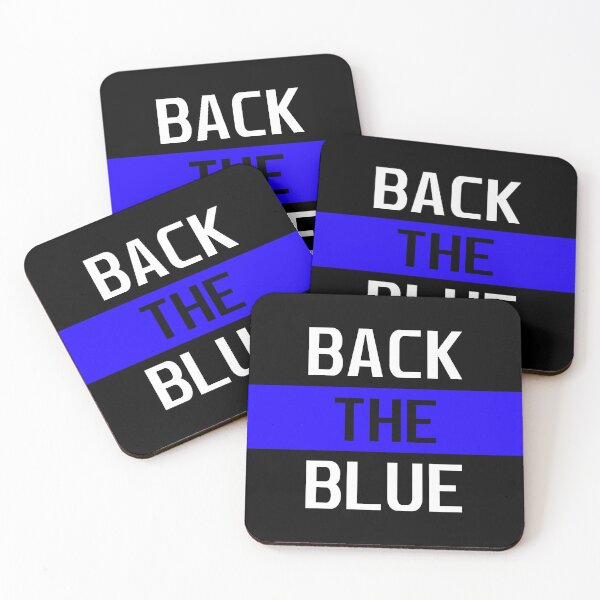 Item preview, Back the Blue designed and sold by DexxterDesign.