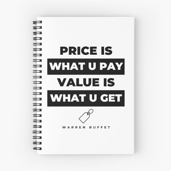 Item preview, Value is What u Get quotes designed and sold by TraderShirts.