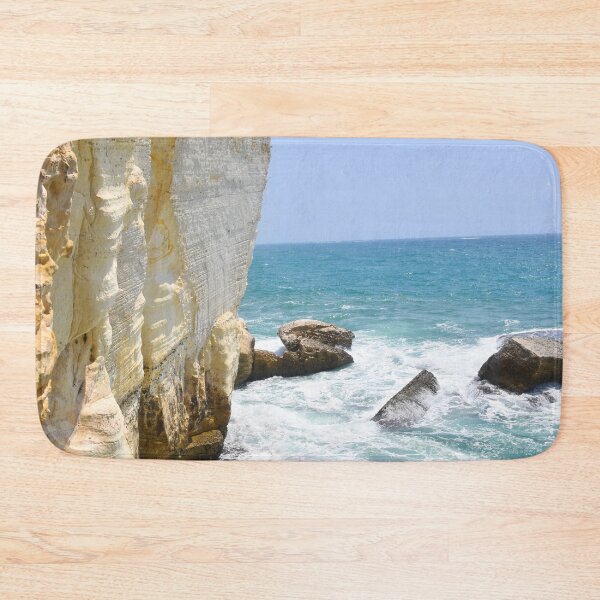 Item preview, Rocks and waves in the ocean designed and sold by elenah0707.
