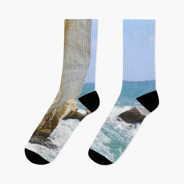 Item preview, Rocks and waves in the ocean designed and sold by elenah0707.
