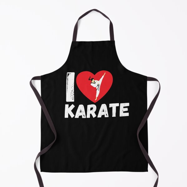 Item preview, I love karate martial arts motif designed and sold by Bearded-Viking.