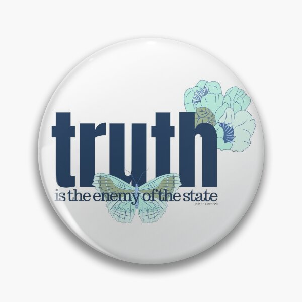 Item preview, Truth is the enemy of the state designed and sold by NomadMessenger.