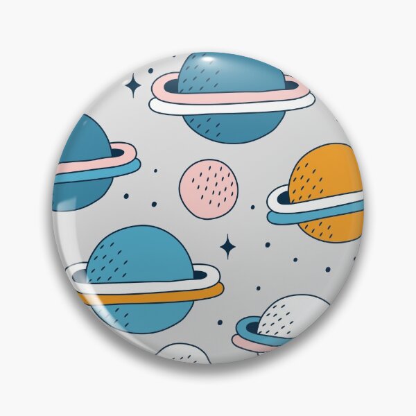 Item preview, Space Aesthetic Planet and Stars Grey Background designed and sold by DesignLabMedia.