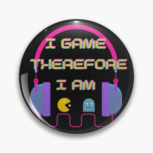 Item preview, I Game Therefore I am designed and sold by ZynchLord.